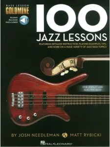 Hal Leonard Bass Lesson Goldmine: 100 Jazz Lessons Partition