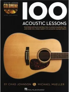 Hal Leonard Chad Johnson/Michael Mueller: 100 Acoustic Lessons Partition #513904