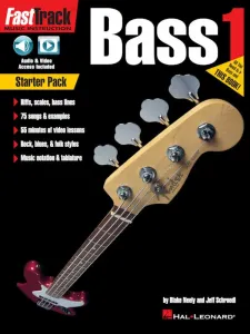 Hal Leonard FastTrack - Bass Guitar 1 Starter Pack Partition
