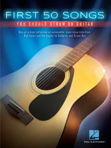 Hal Leonard First 50 Songs You Should Strum On Guitar Partition