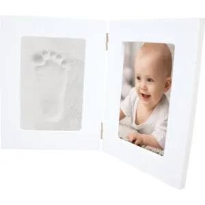 Happy Hands Double Frame kit empreintes bébés White 36,7 cm x 23,7 cm