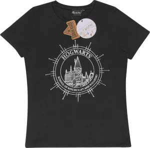 Harry Potter T-shirt Hogwarts Constellation Ladies Black L