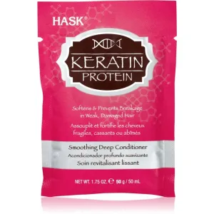 HASK Keratin Protein après-shampoing nourrissant en profondeur pour cheveux abîmés et traités chimiquement 50 ml