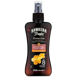 Hawaiian Tropic Protective huile solaire en spray SPF 8 200 ml