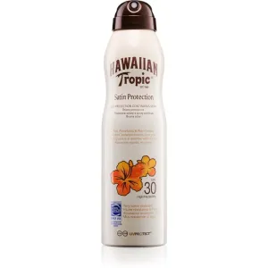 Hawaiian Tropic Satin Protection spray solaire corps et visage SPF 30 220 ml