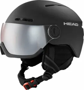 Head Knight Visor Black M/L (54-57 cm) Casque de ski