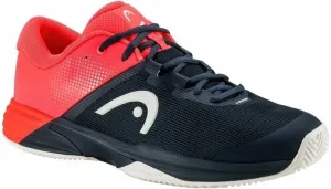 Head Revolt Evo 2.0 Clay Men Blueberry/Fiery Coral 40,5 Chaussures de tennis pour hommes