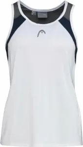 Head Club Jacob 22 Tank Top Women White/Dark Blue XS T-shirt tennis
