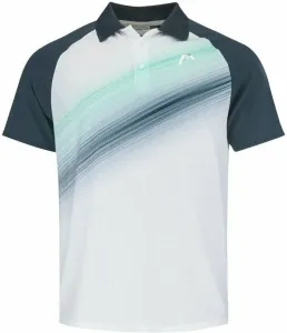 Head Performance Polo Shirt Men Navy/Print Perf 2XL T-shirt tennis