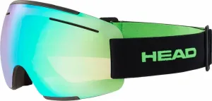 Head F-LYT Black/Green Masques de ski #96011