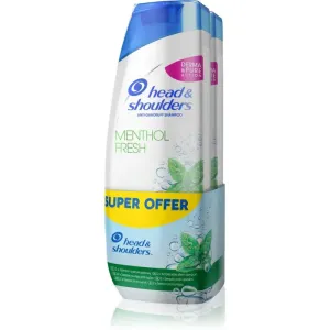 Head & Shoulders Menthol shampoing antipelliculaire 2x400 ml