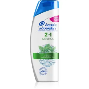 Head & Shoulders Menthol Fresh 2in1 shampoing et après-shampoing 2 en 1 anti-pelliculaire 360 ml