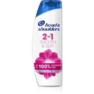 Head & Shoulders Smooth & Silky shampoing et après-shampoing 2 en 1 anti-pelliculaire 540 ml
