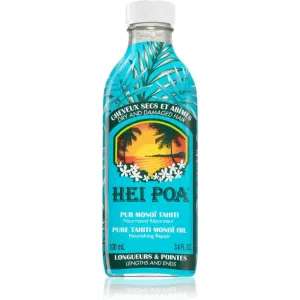 Hei Poa Pure Tahiti Monoï Oil Coconut huile nourrissante cheveux 100 ml #693861