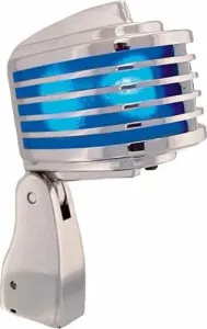 Heil Sound The Fin Chrome Body Blue LED Microphone retro #56944