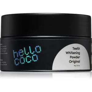 Hello Coco Original charbon actif pour le blanchiment des dents 30 g