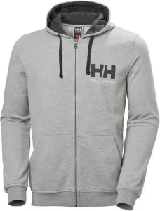 Helly Hansen Men's HH Logo Full Zip Sweatshirt à capuche Grey Melange S