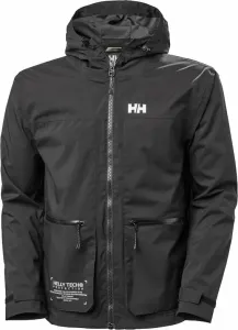Helly Hansen Men's Move Hooded Rain Jacket Black L Veste outdoor