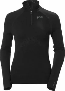 Helly Hansen W H1 Pro Lifa Seamless 1/2 Zip Black M Sous-vêtements thermiques