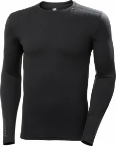 Helly Hansen Lifa Merino Midweight Crew Base Layer Black L Sous-vêtements thermiques