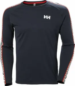Helly Hansen Men's Lifa Active Stripe Crew Base Layer Navy 2XL Sous-vêtements thermiques
