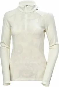 Helly Hansen W Lifa Merino Midweight 2-in-1 Graphic Half-zip Base Layer Off White Rosemaling L Sous-vêtements thermiques