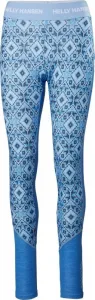 Helly Hansen W Lifa Merino Midweight Graphic Base Layer Pants Ultra Blue Star Pixel L Sous-vêtements thermiques