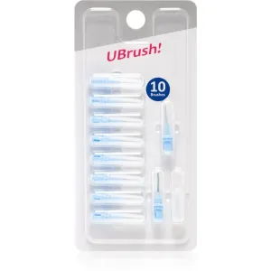 Herbadent UBrush! brossettes interdentaires de rechange 0,5 mm Blue 10 pcs