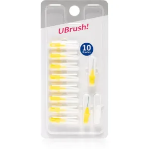 Herbadent UBrush! brossettes interdentaires de rechange 0,6 mm Yellow 10 pcs