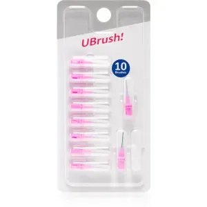 Herbadent UBrush! brossettes interdentaires de rechange 0,7 mm Pink 10 pcs