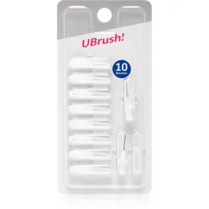 Herbadent UBrush! brossettes interdentaires de rechange 1,0 mm White 1 pcs