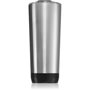 HidrateSpark PRO Tumbler thermos intelligent avec paille coloration Brushed Stainless Steel 592 ml