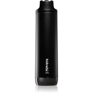 HidrateSpark Steel bouteille intelligente avec paille coloration Black 620 ml