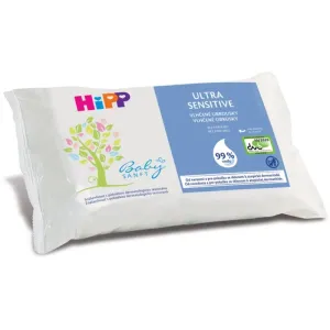 Hipp Babysanft Ultra Sensitive lingettes nettoyantes pour enfant sans parfum 52 pcs