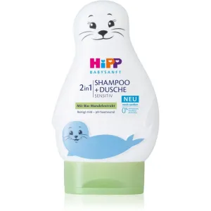 Hipp Babysanft Sensitive shampoing pour enfant corps et cheveux Seal 200 ml