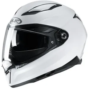 HJC F70 Solid Metal Pearl White S Casque