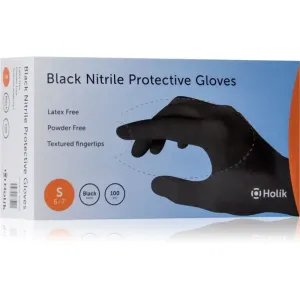 Holík Nitril Black gants de protection en nitrile non poudrés taille S 2x50 pcs