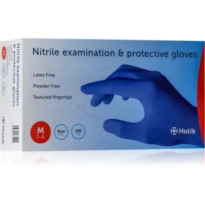 Holík Nitril Blue gants en nitrile non poudrés taille S M 2x50 pcs
