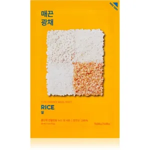 Holika Holika Pure Essence Rice masque tissu brillance et vitalité 23 ml #118099