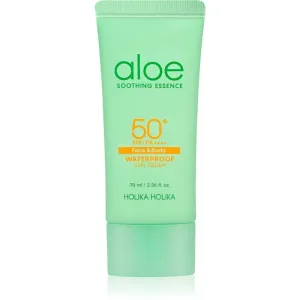 Holika Holika Aloe Soothing Essence crème solaire waterproof SPF 50+ 70 ml