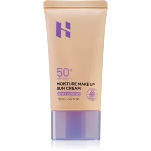 Holika Holika Moisture Make Up Sun Cream crème teintée protectrice visage SPF 50+ 60 ml