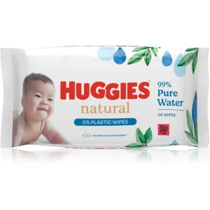 Huggies Natural Pure Water lingettes pour enfant 48 pcs