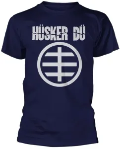 Husker Du T-shirt Circle Logo 1 Navy L