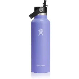 Hydro Flask Standard Mouth Straw Cap bouteille isotherme coloration Purple 621 ml