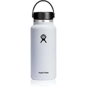 Hydro Flask Wide Mouth Flex Cap bouteille isotherme coloration White 946 ml