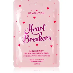 I Heart Revolution Heartbreakers patch purifiant visage en forme de cœur 36x1 pcs