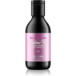 I Heart Revolution Rainbow Shots shampoing démaquillant capillaire pour cheveux teinte Lilac Dreams 100 ml