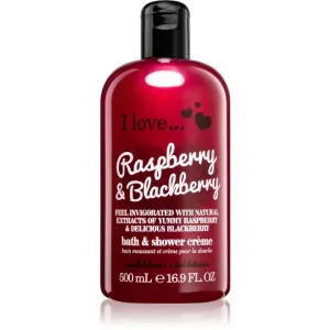 I love... Raspberry & Blackberry crème bain et douche 500 ml #116260