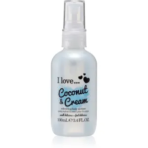 I love... Coconut & Cream spray rafraîchissant corps 100 ml