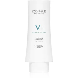 ICONIQUE Professional V+ Maximum volume Thickening Conditioner après-shampoing volumisant pour cheveux fins 200 ml